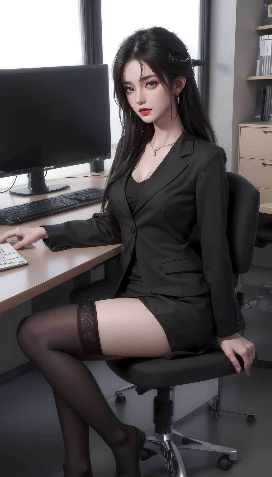 保准让你的手机瞬间变身玄幻界的焦点！尤其是这款清漪长腿壁纸高清到能照出你的倒影