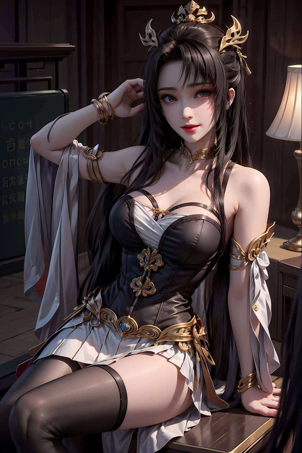 国漫中的女神级美女电力十足
