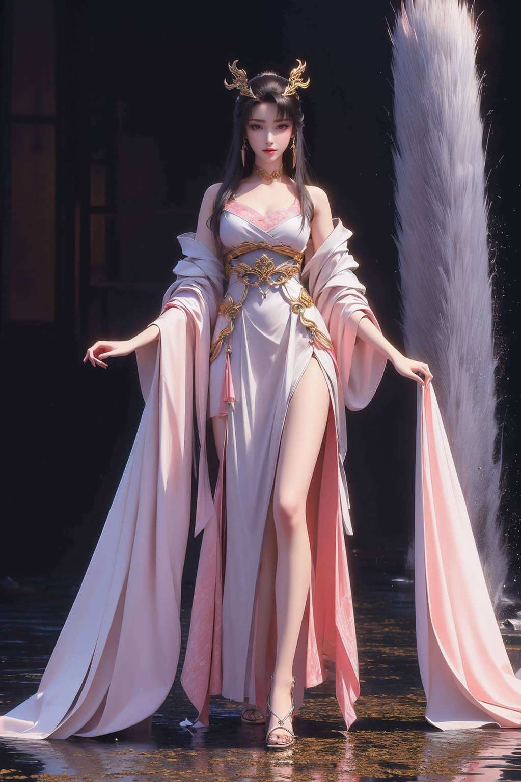 迷失于她的玄幻之美漫步在完美世界的幻境