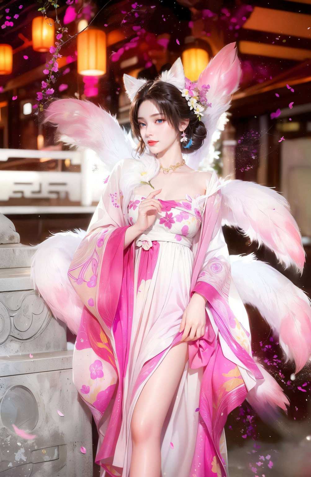 国漫中的绝世美女她的每一次凝视