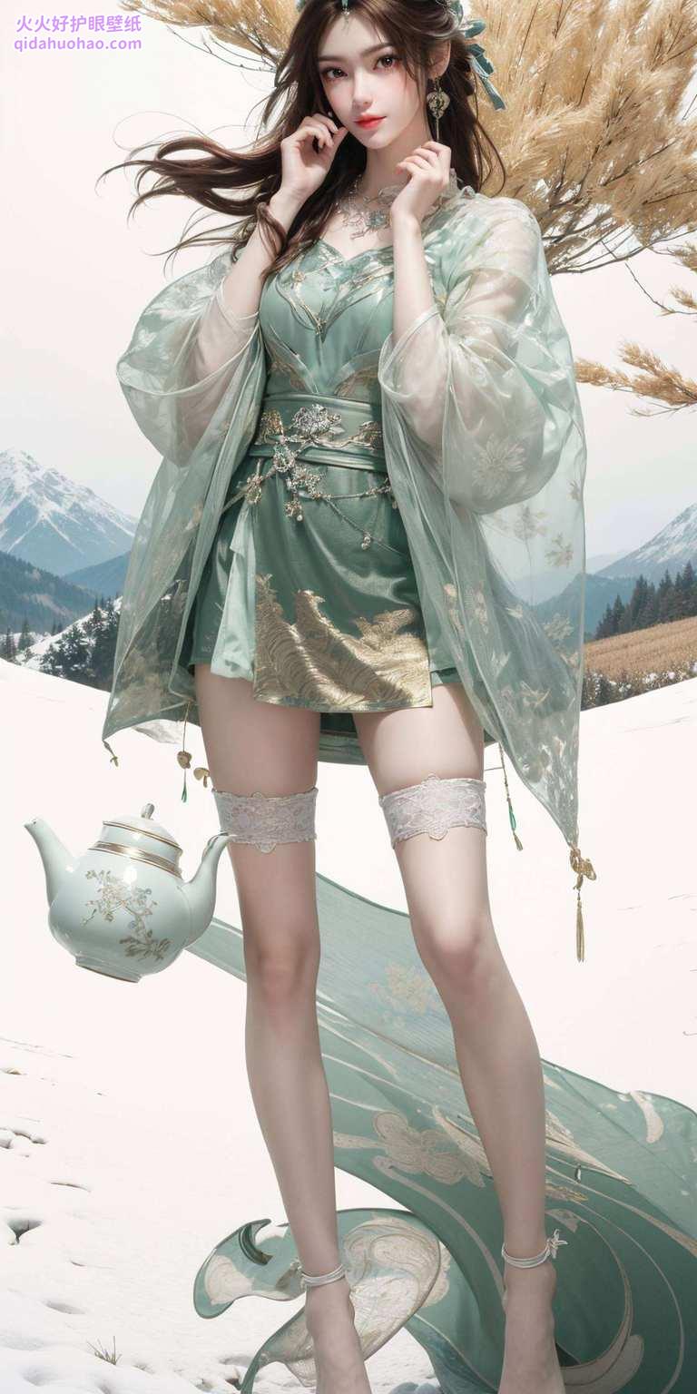 每天都能与这位国漫美女相伴这位国漫界的女神