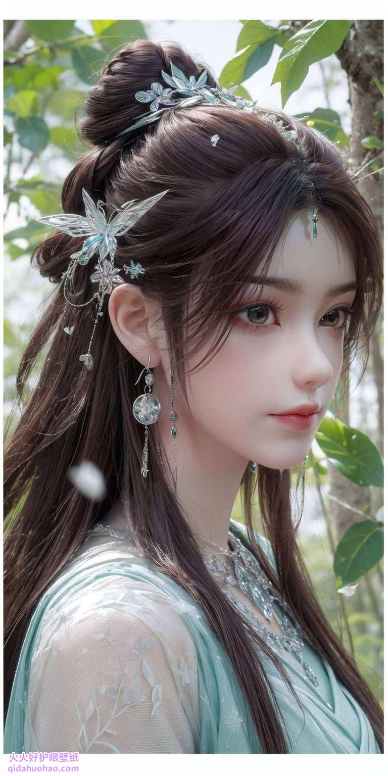 把她的身影设为你的iPad壁纸保证让你的平板瞬间变身仙境！