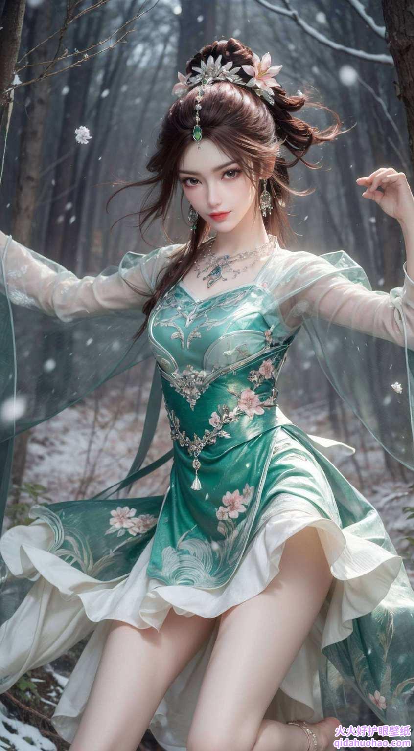 化作壁纸映艳世间