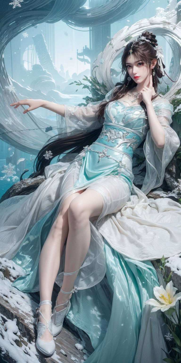 那就是集玄幻之美于一身的叶倾仙壁纸！来自国漫的完美世界看看那细腻的笔触