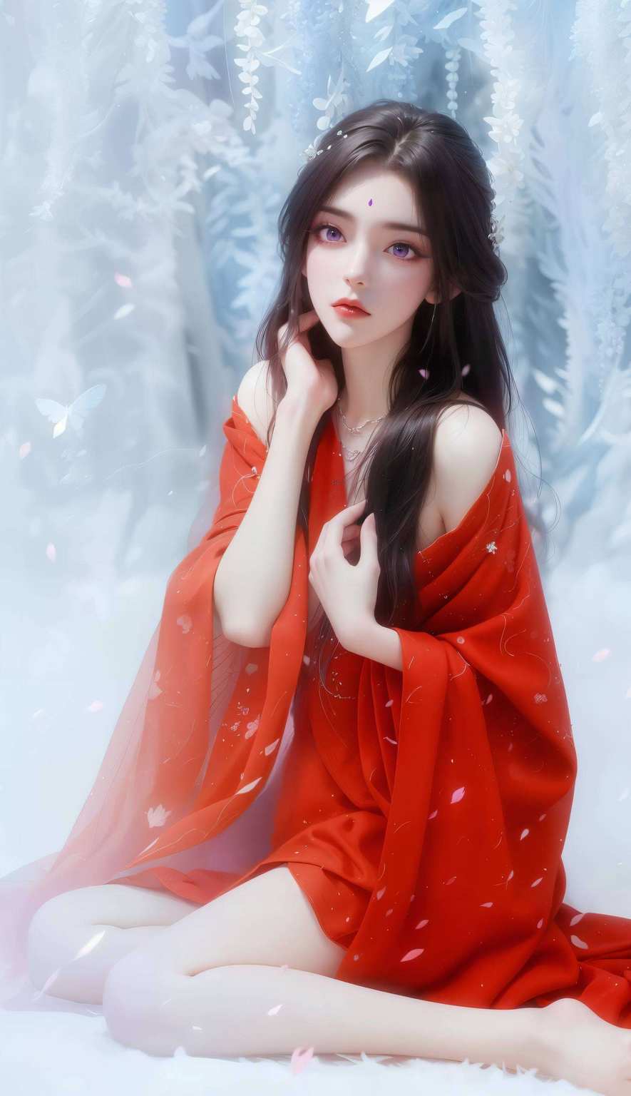 一个美若天仙各位！今天给大家带来两款绝美的国漫壁纸