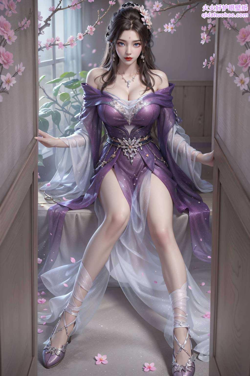 细腻的婚服线条动漫美女的魅力在每一次眼神流转中尽显无疑