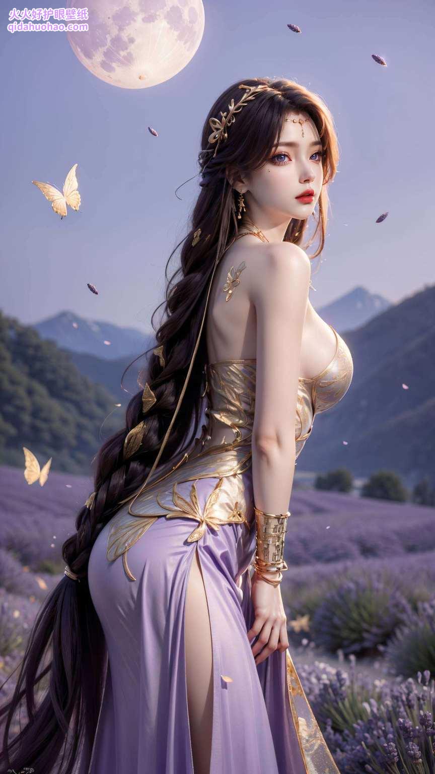 她的美更是心灵的触动