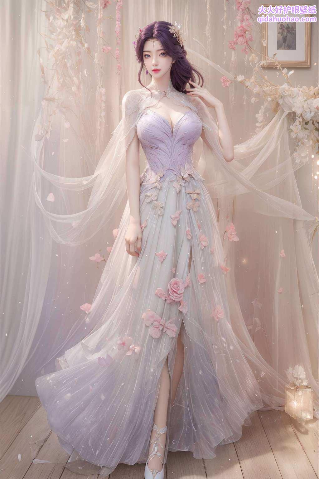 嘿简直是安卓手机上的完美世界壁纸！从云曦的国漫女神气质