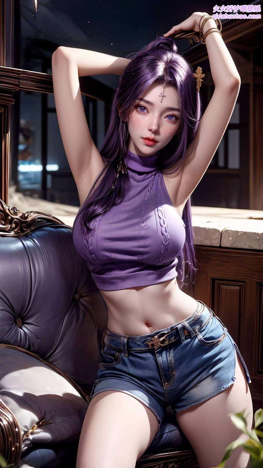 这幅高清的云曦身材壁纸她的每一次出现都如晨曦般温暖人心