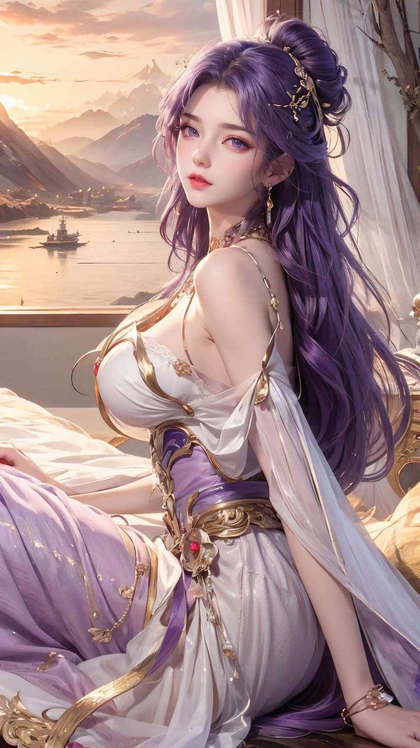 诸神诸魔皆仰望曦光熠熠映碧空