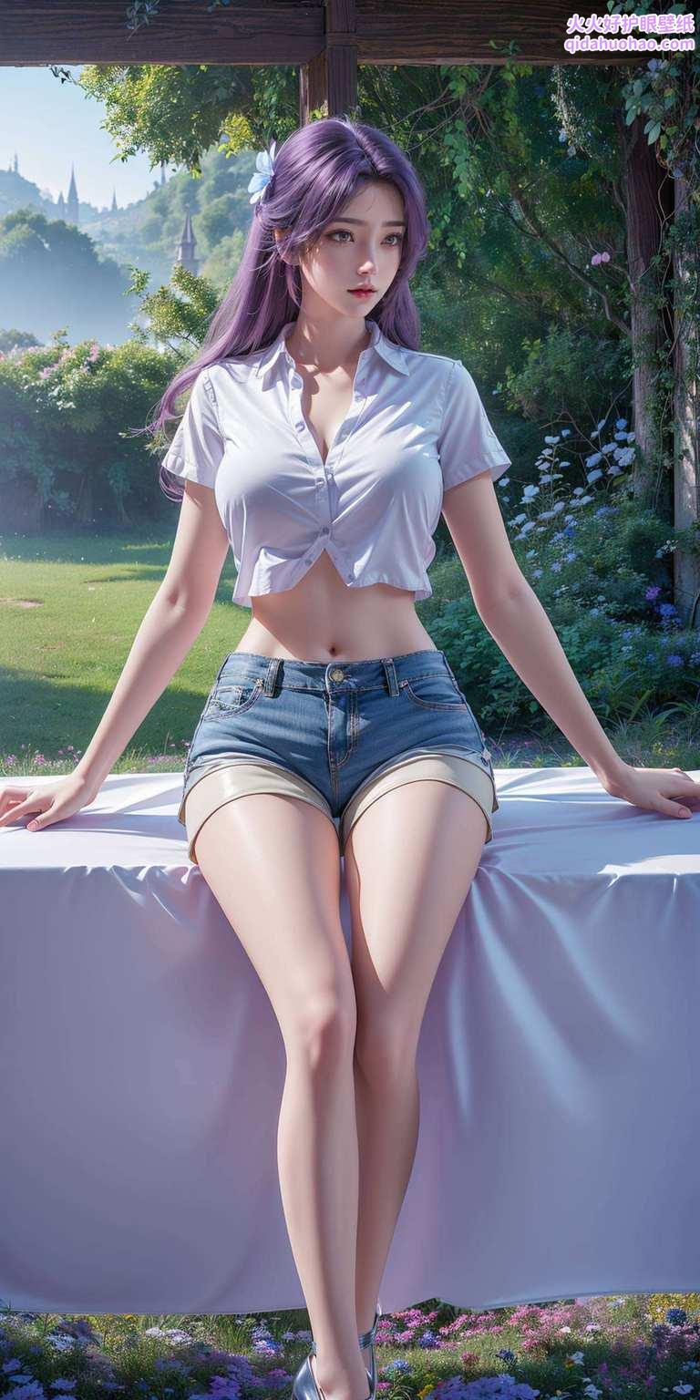 仿佛能带你穿越到那个充满奇幻色彩的国漫世界这位国漫女神轻飘飘地悬浮在你的iPad上