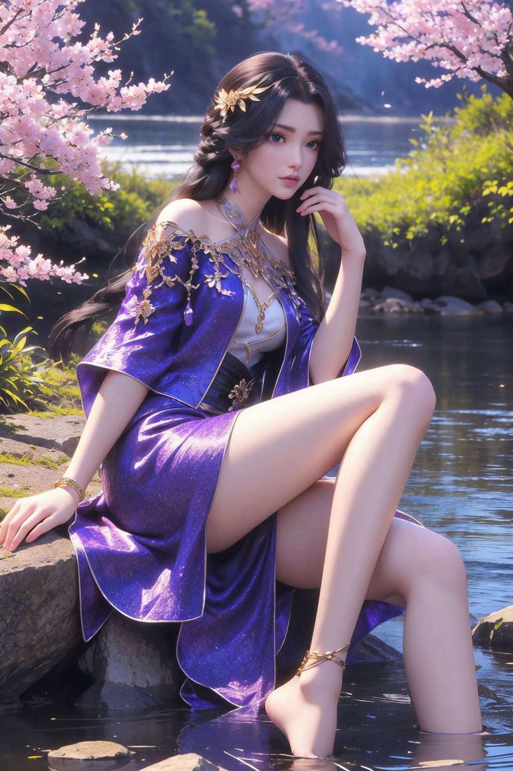 那些国漫美女们在这壁纸里可是各个光彩夺目嘻嘻