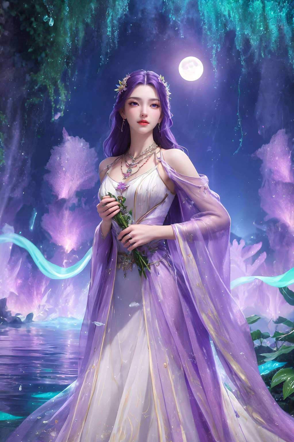 漫步在完美世界的斑斓画卷中仿佛诉说着一段不染尘埃的爱情故事