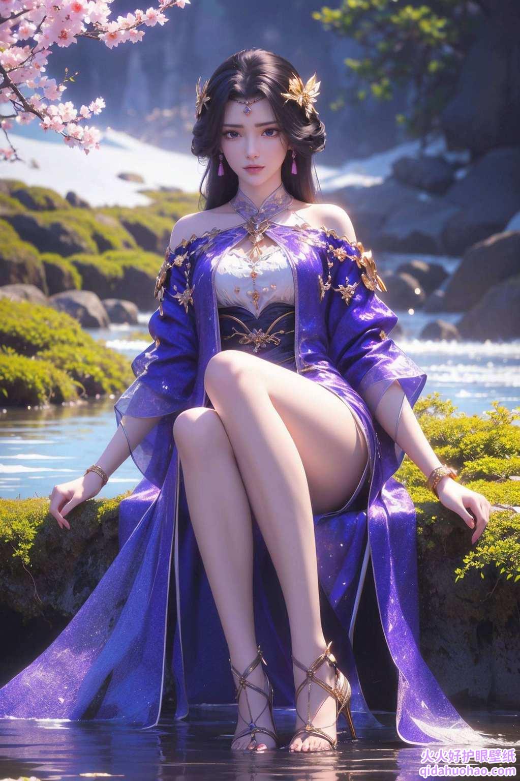 漫步在云曦壁纸的细腻笔触间那些完美世界里的美女