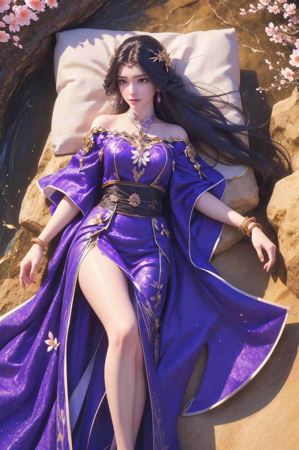 女神风姿云曦翩跹