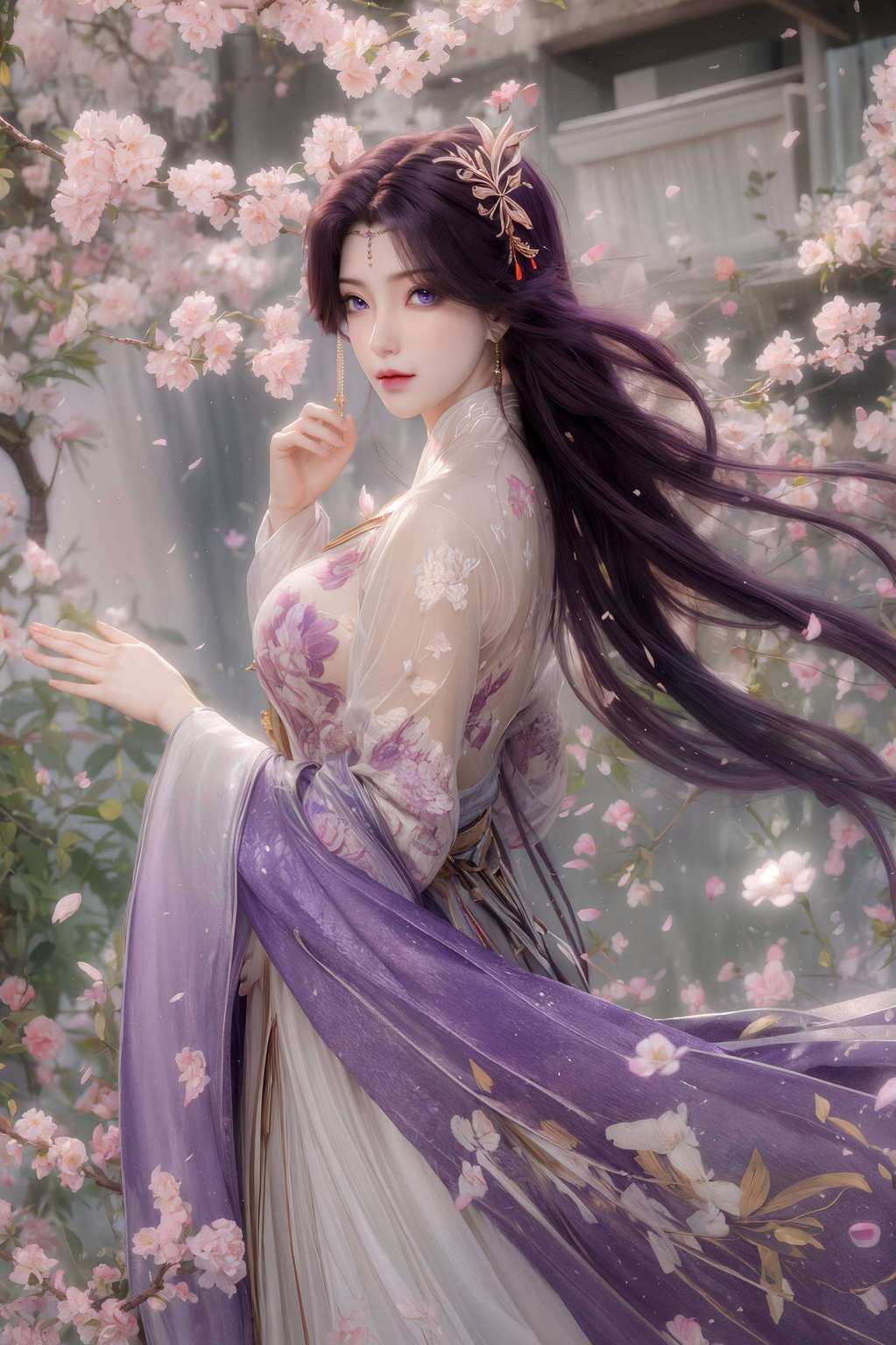每一次滑动都是和国漫美女的浪漫邂逅是不是觉得整个手机都仙气十足？这不仅仅是一张壁纸