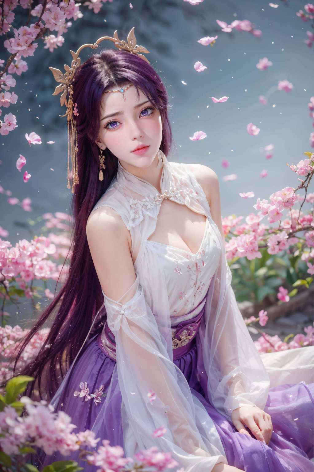 身着华裳让人心驰神往
