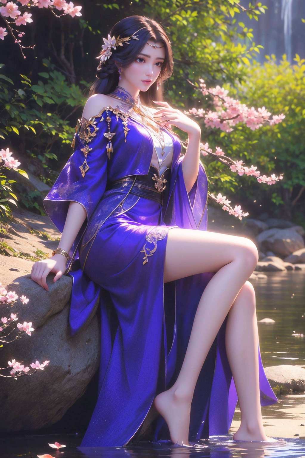 哈哈这可是国漫女神中的战斗机