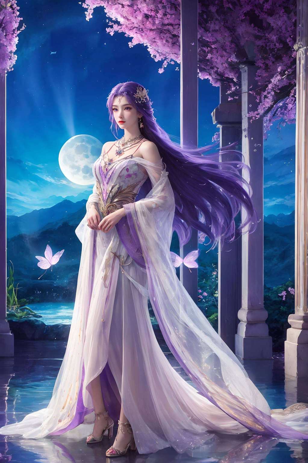 更是让无数动漫美女爱好者为之疯狂还披上了梦幻的婚纱