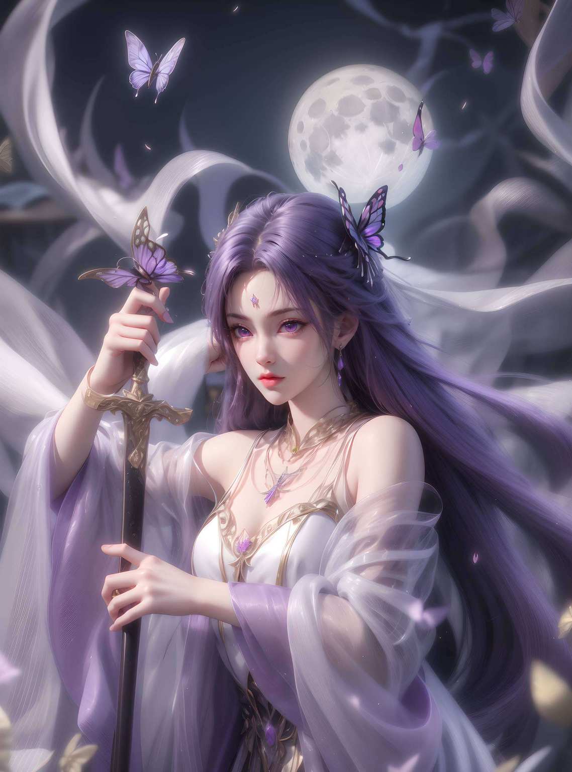 成为壁纸上的绝美焦点在完美世界中