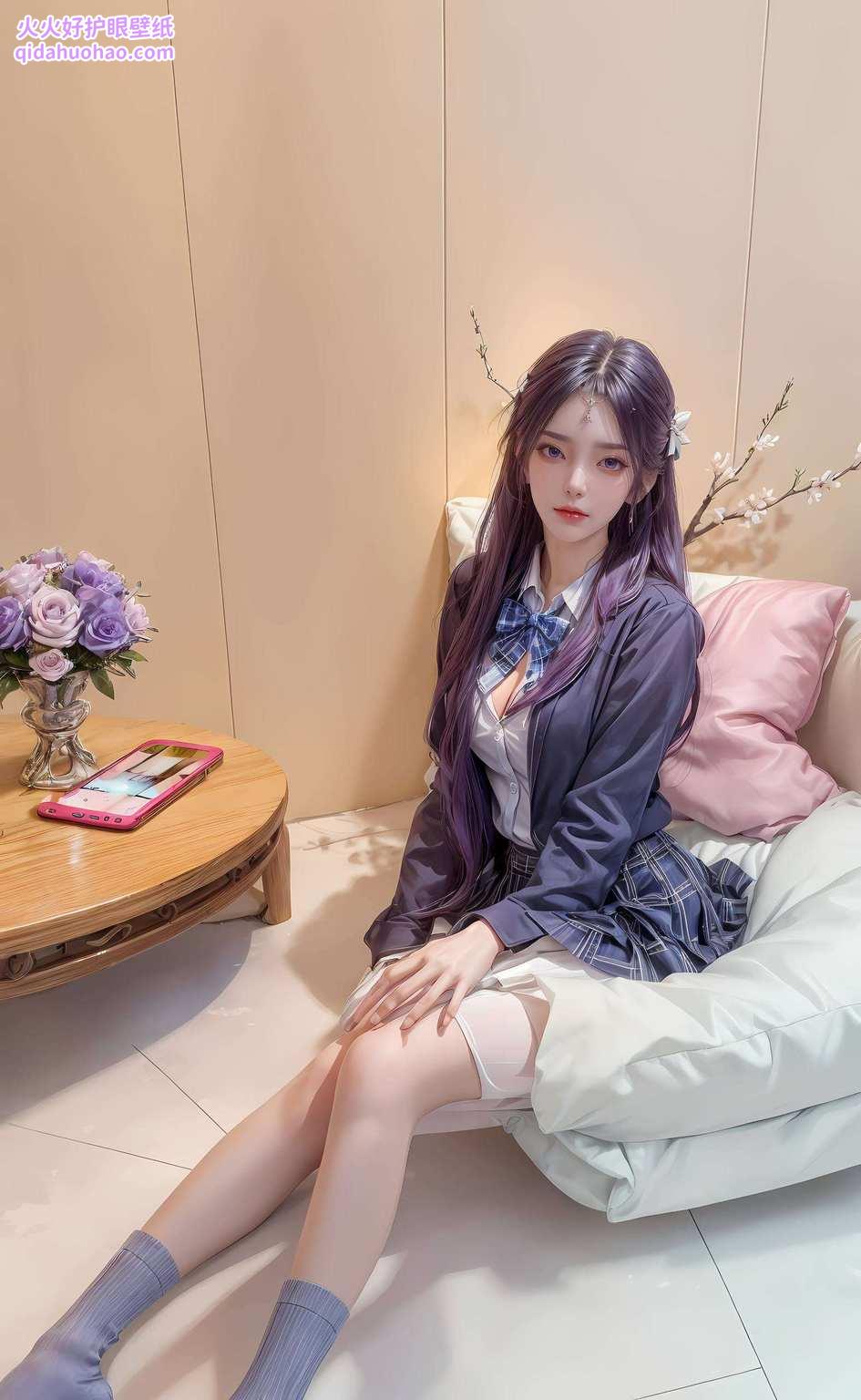 将国漫女神的韵味展现得淋漓尽致如同置身玄幻梦境