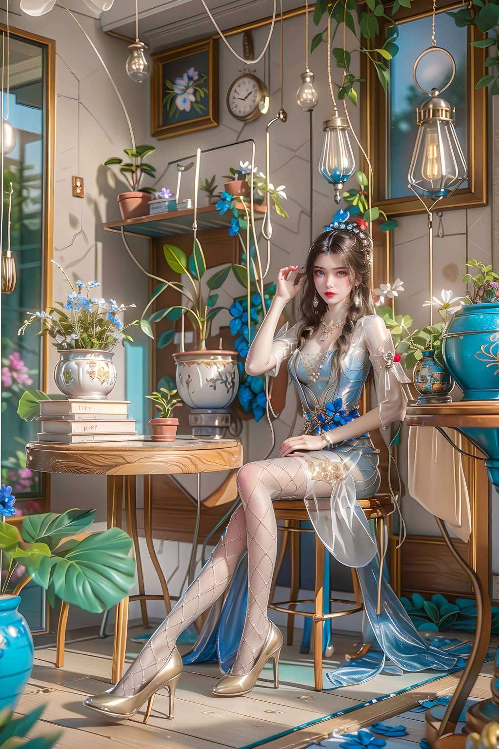 她的每一次出现在纷繁的玄幻世界中