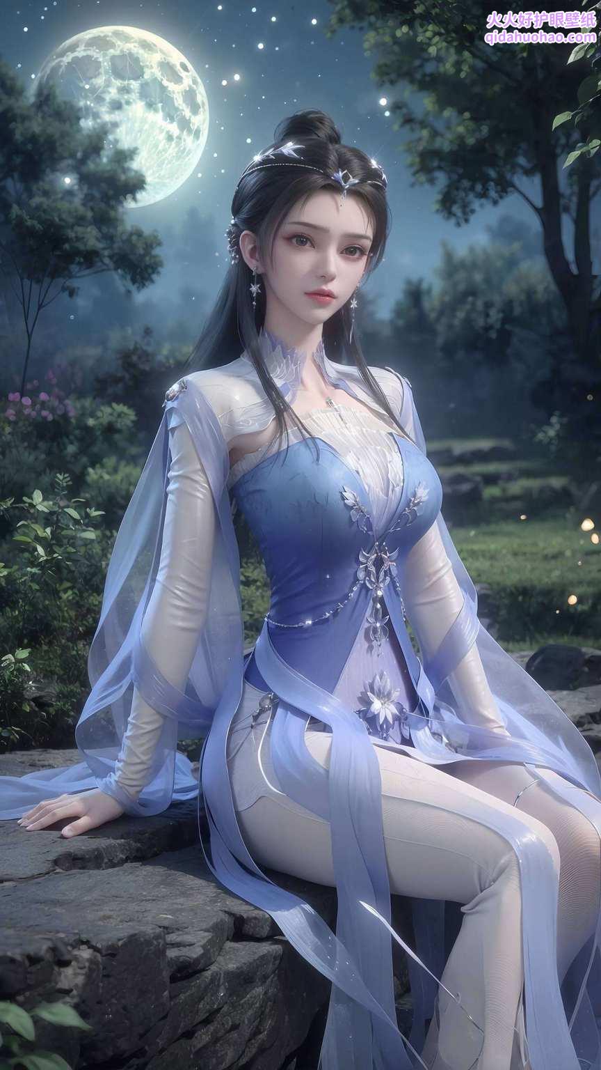 李婉慕眼神壁纸如诗如画一瞥千娇