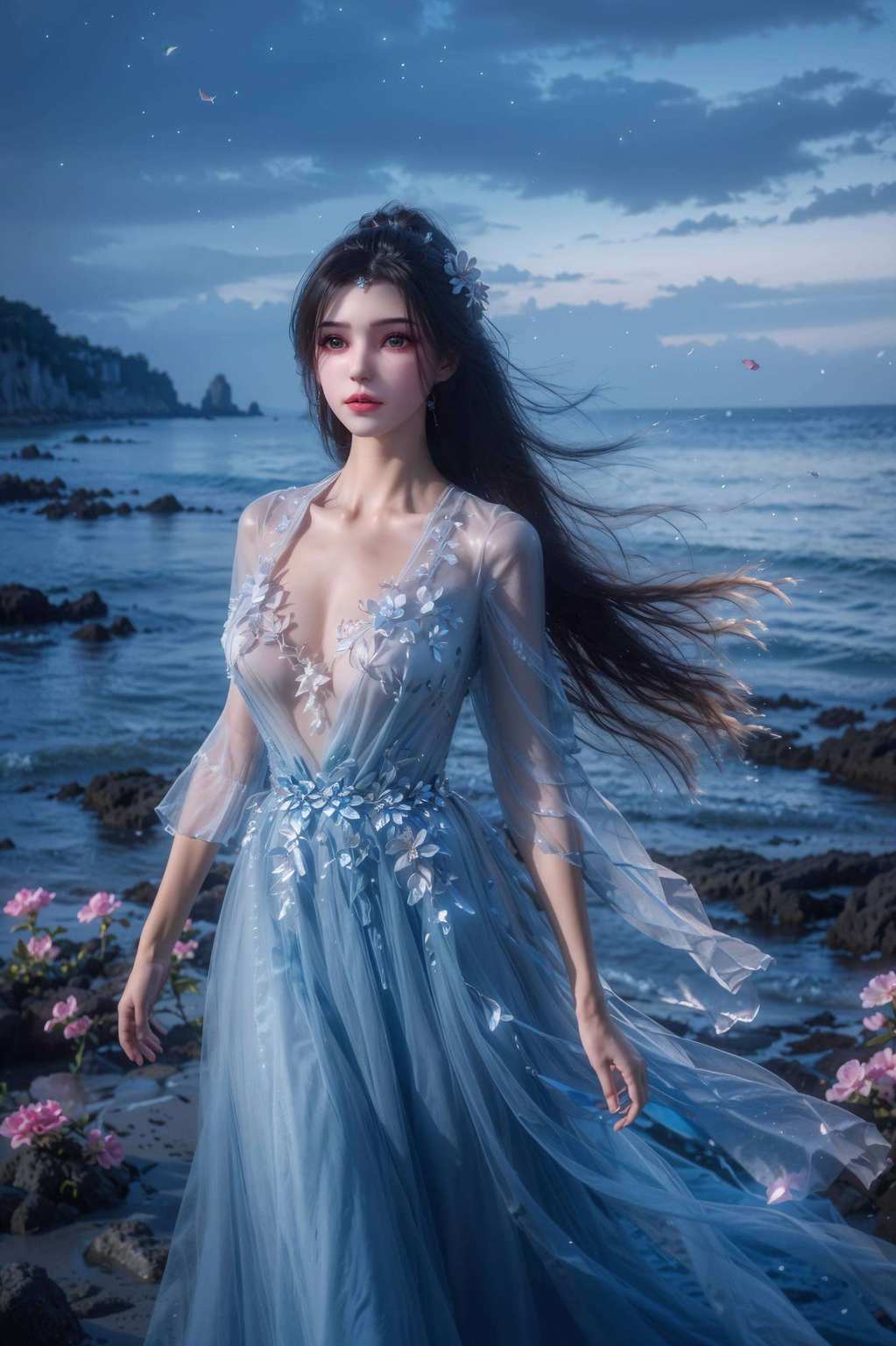 从仙逆的世界穿越而来李慕婉的美貌和气质让人瞬间陷入玄幻的意境