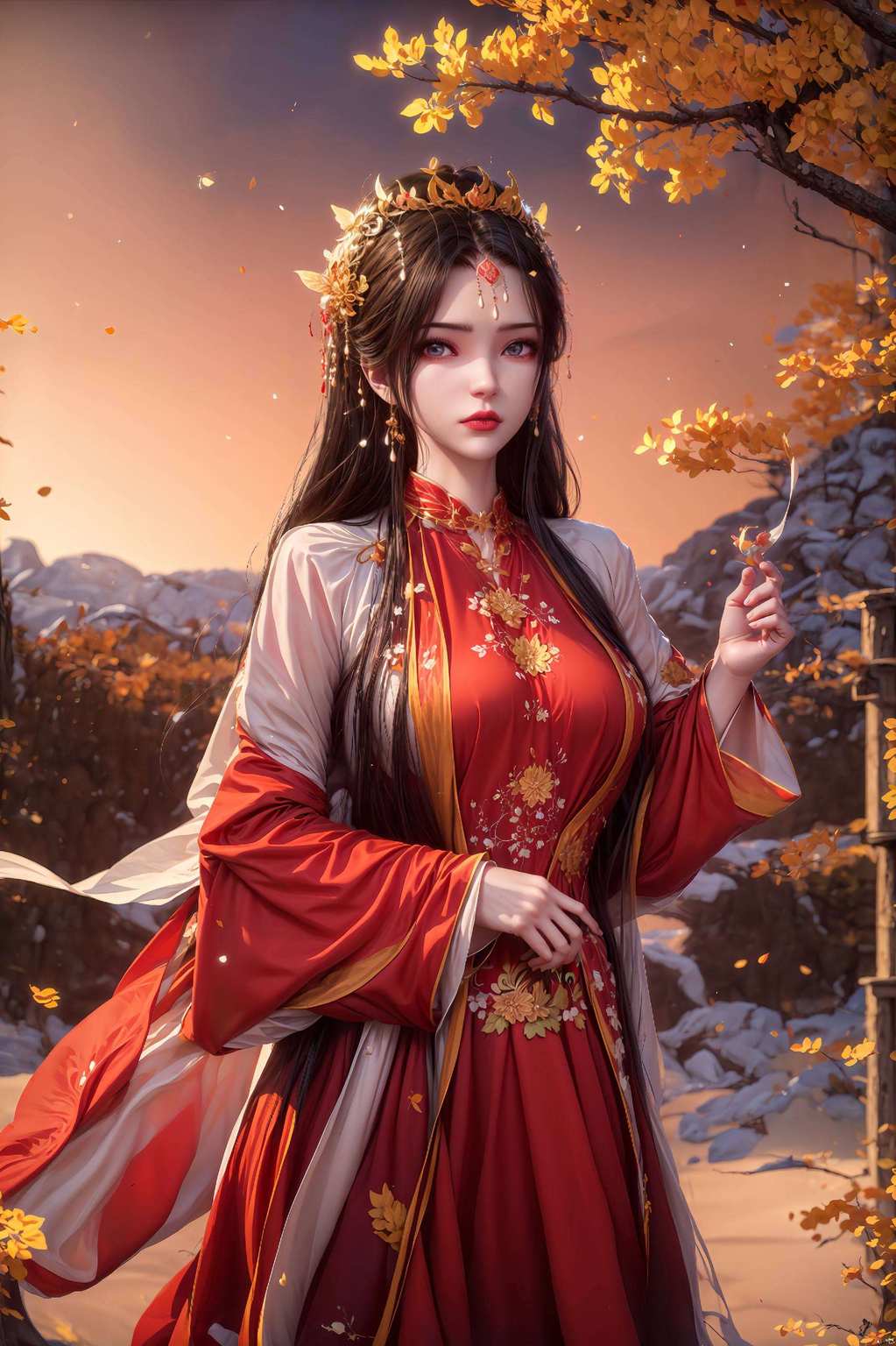 让人不禁感叹她的美