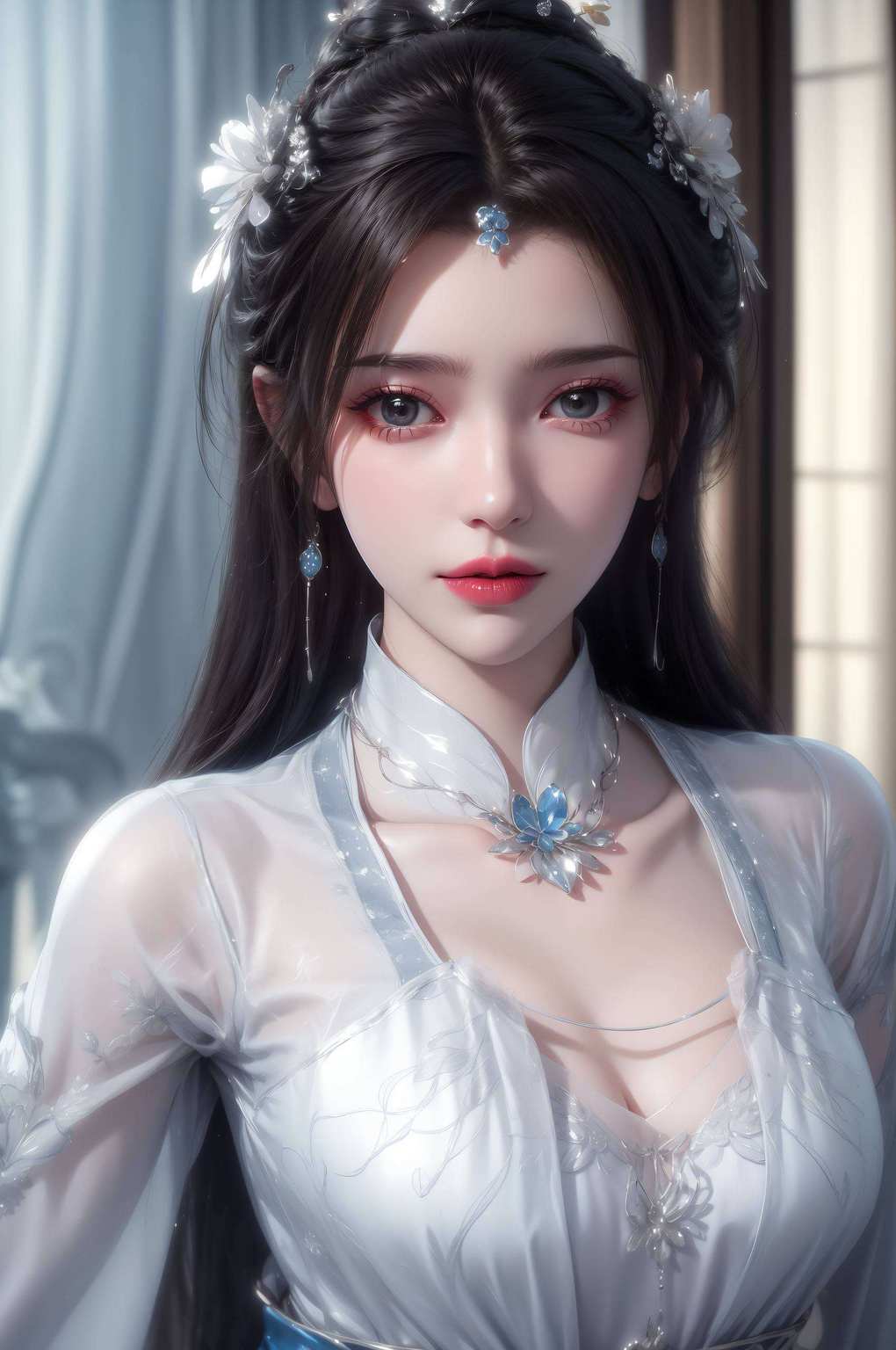 是动漫美女中的佼佼者还是iPad上的动画壁纸