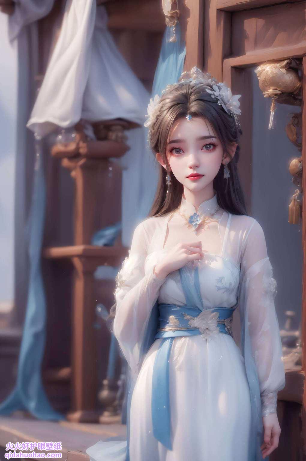 李慕婉以其仙逆之美更是心灵深处对玄幻世界的向往与感叹