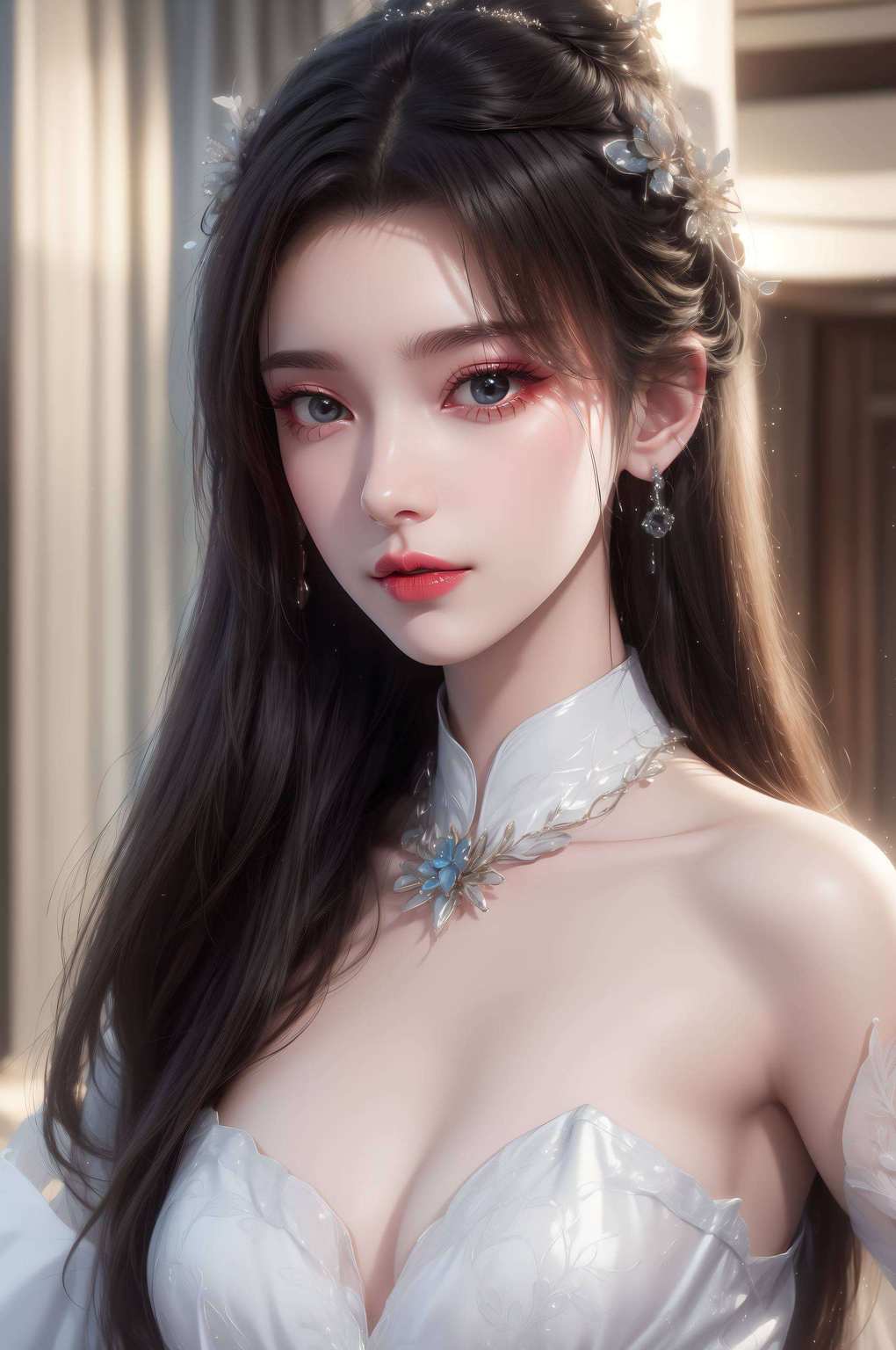 这组李慕婉的国漫唯美壁纸简直美爆了！不仅融合了仙逆的玄幻意境每一张都是精心挑选