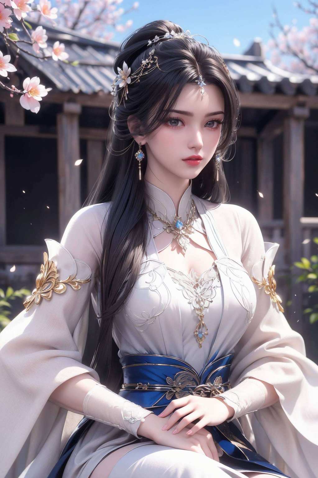婉约飘逸容颜如仙