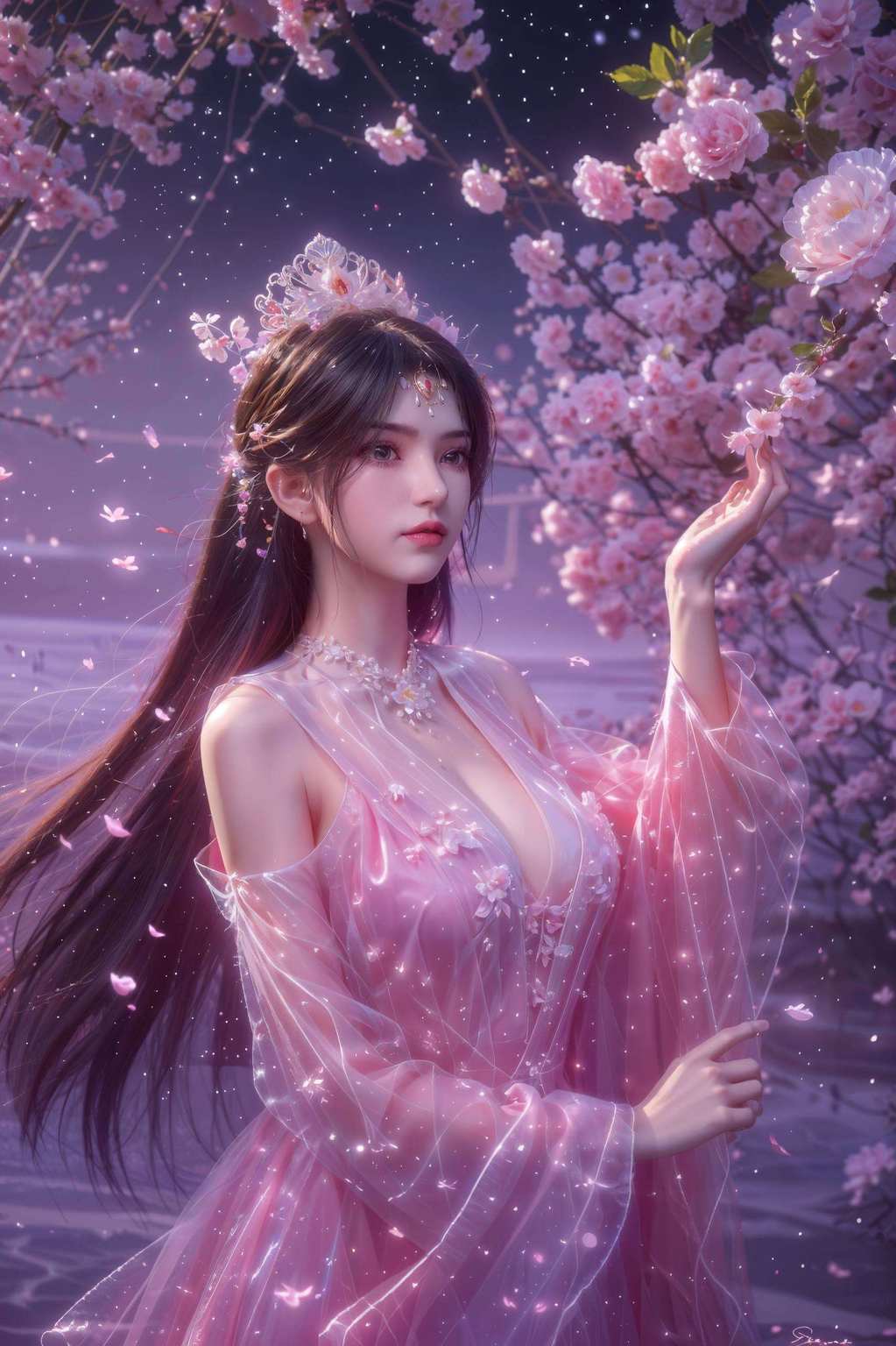 这位国漫女神仿佛一帧帧动漫高清壁纸都是为她量身打造