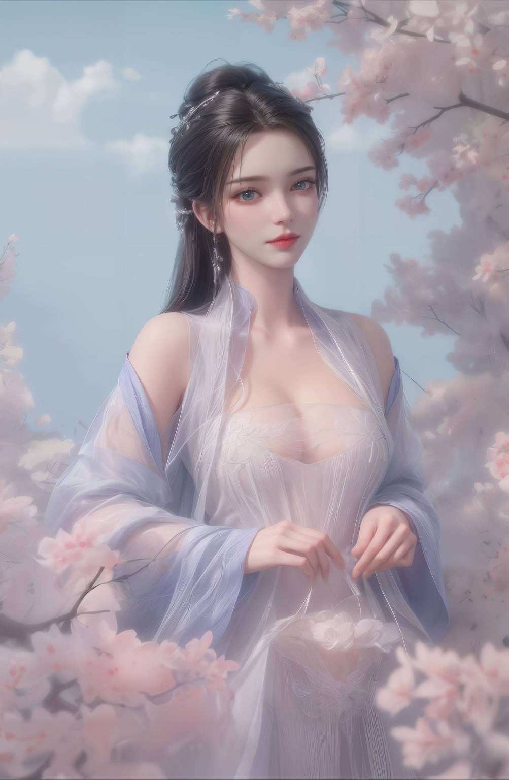 每一个微笑她的美