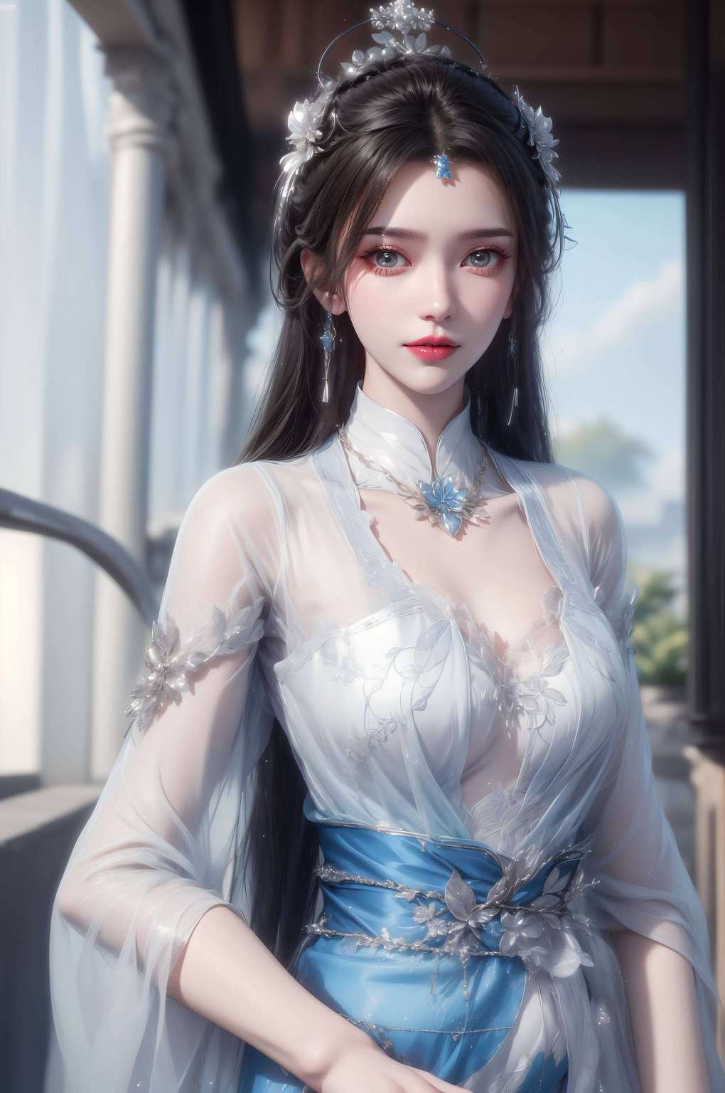 女神风采熠熠生辉李慕婉仙子