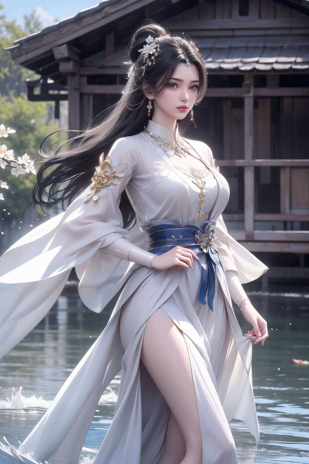 动画栩栩如生婉约若仙子