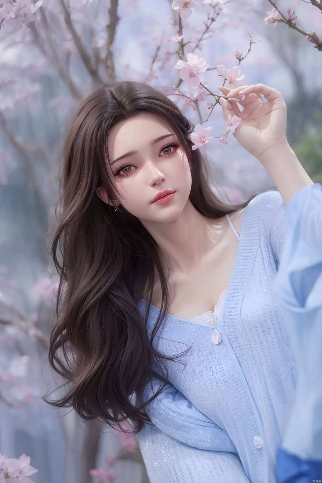 在李慕婉那如诗如画的壁纸中她