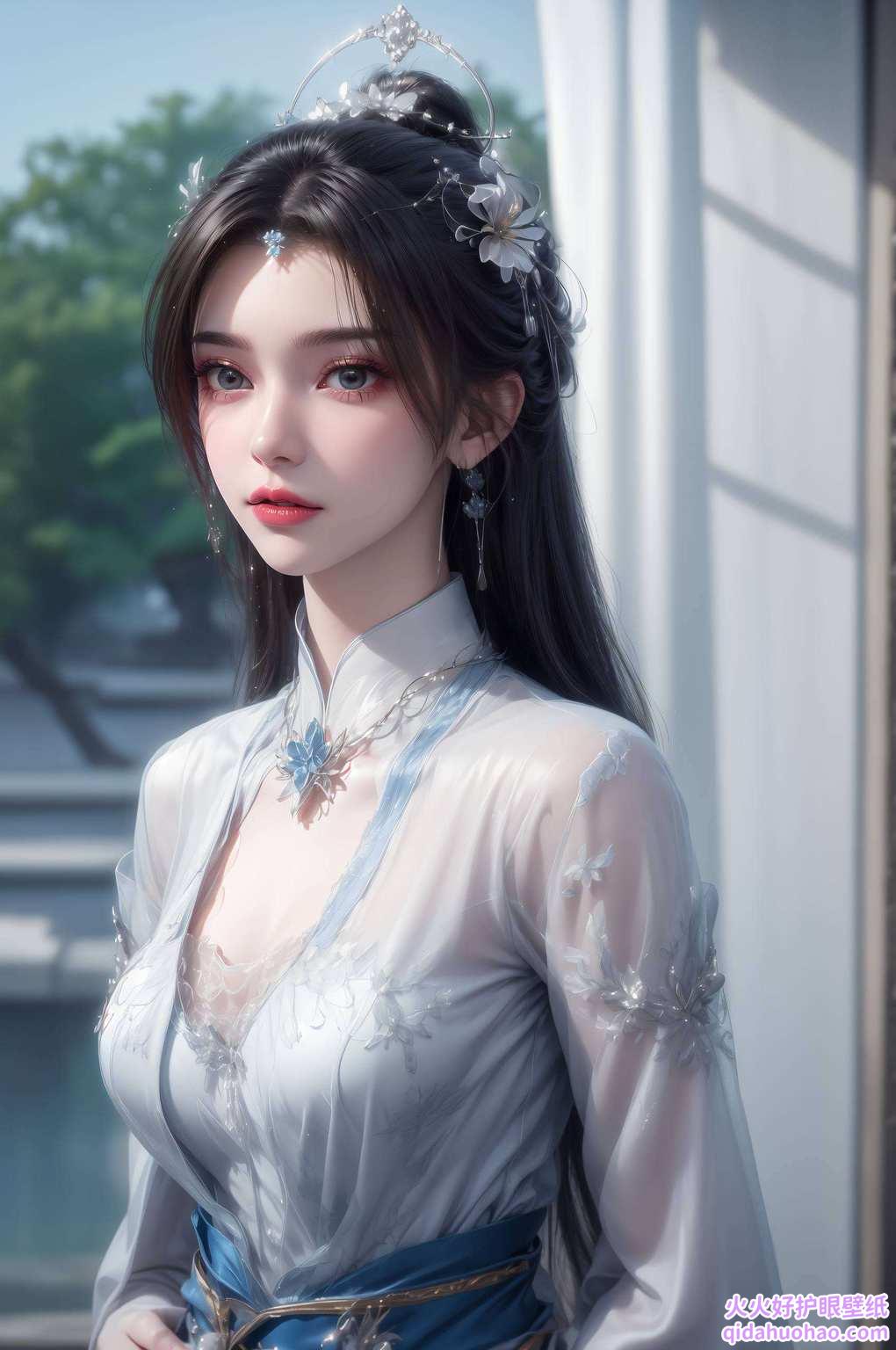 吾以墨香绘其影动漫女神之态