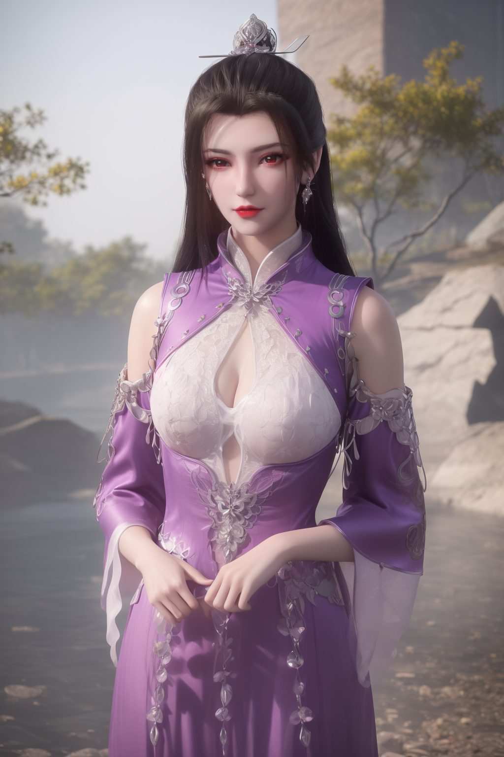动漫美女韵无边仙逆之中舞翩跹