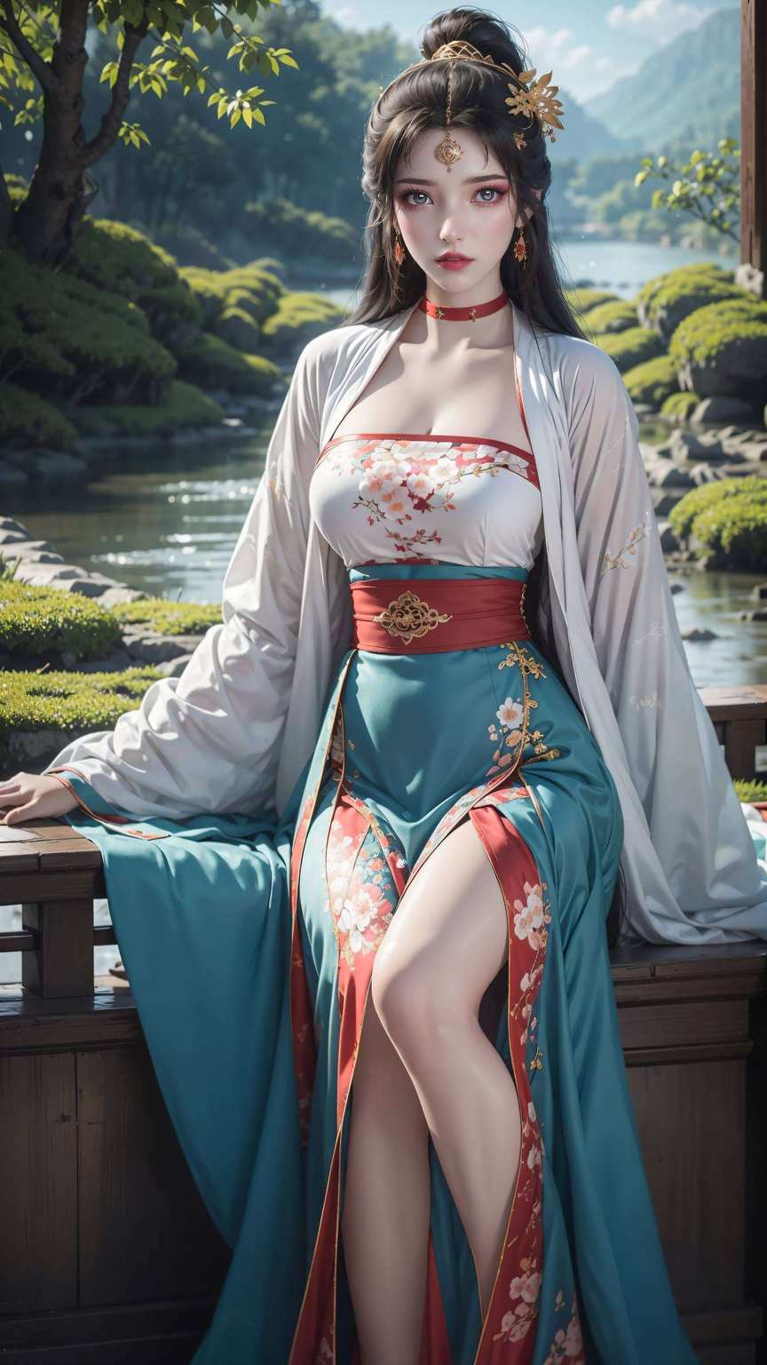 仙逆之美令人神往；细腻笔触勾勒出动漫美女的灵动风姿国漫之美