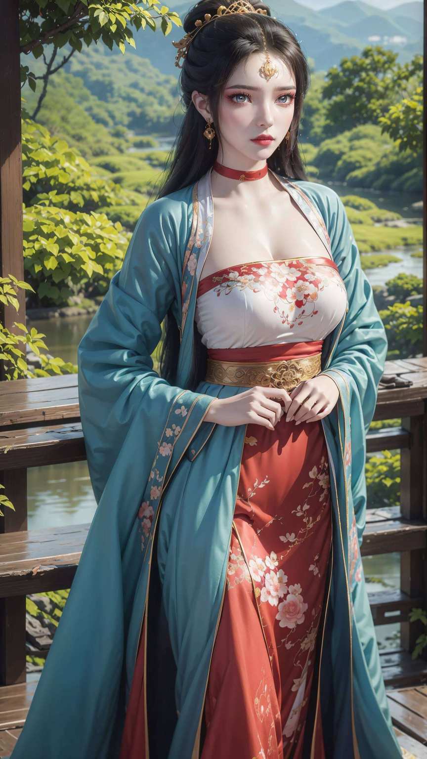 令人陶醉宛如美女凌波微步