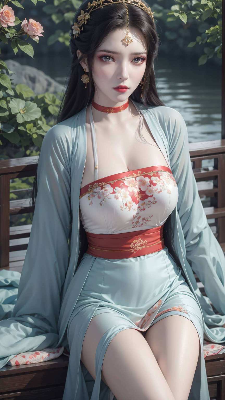 美得令人心醉那国漫女神的婉约之美