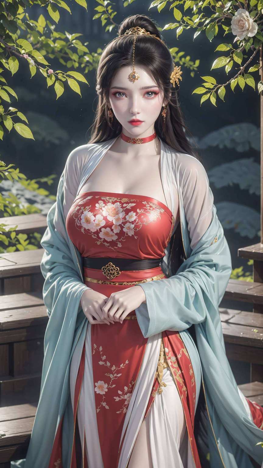 望着她婉约的身影我感叹人生如梦