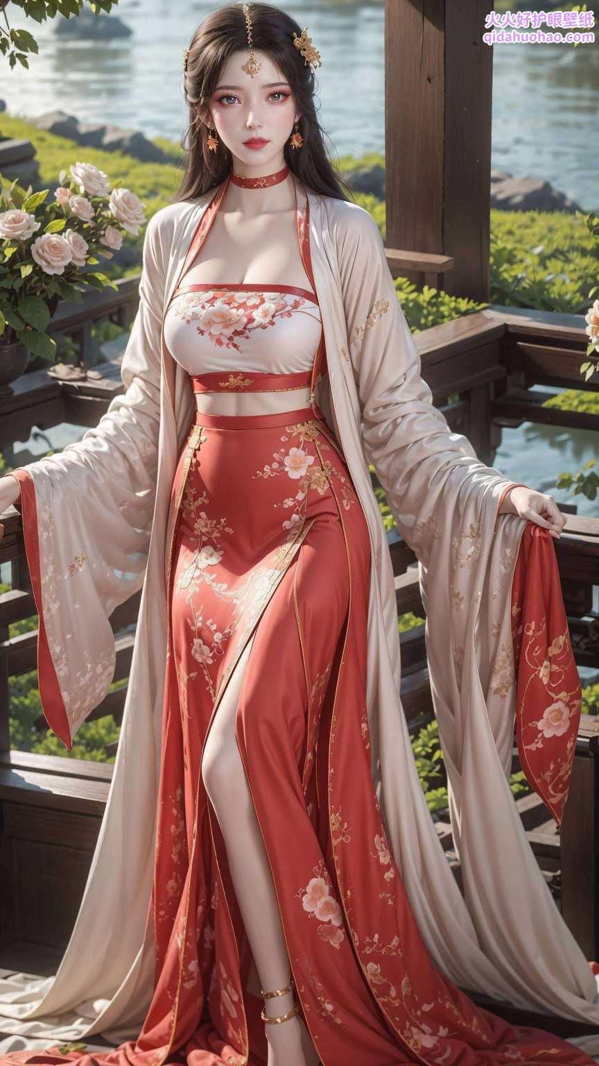女主高清绘像素壁