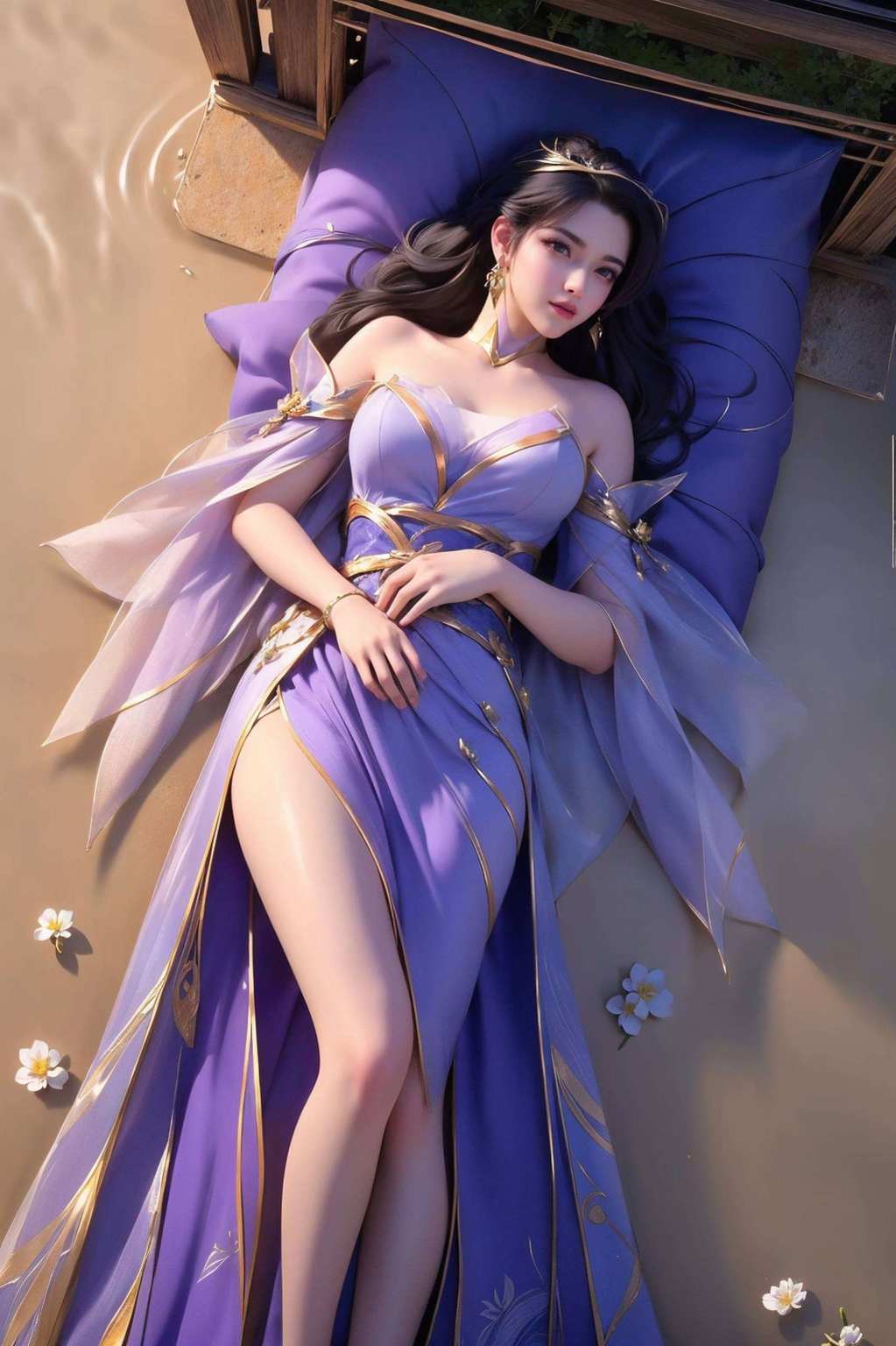 她的壁纸不仅美得让人心动