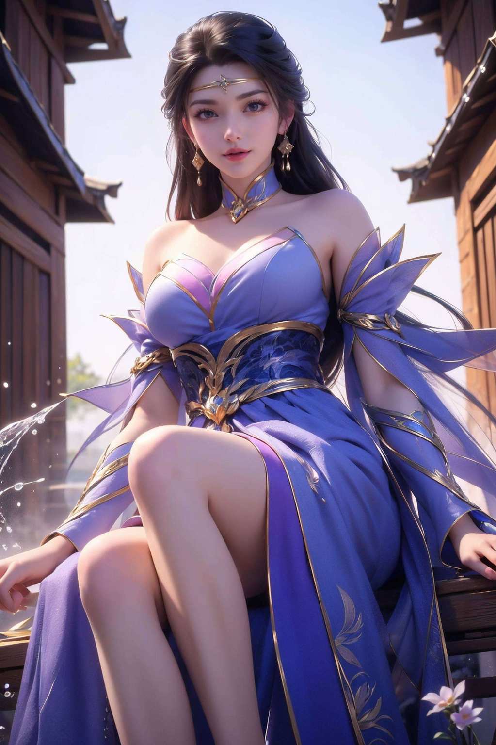 让你 everyday 都仙气十足！快来抱走这款美得冒泡的楚灵玉壁纸吧让你的平板也变成仙武世界的一员！哈哈