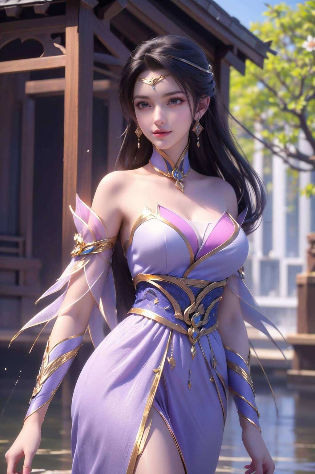 翩翩舞动于仙武传之中美女成群