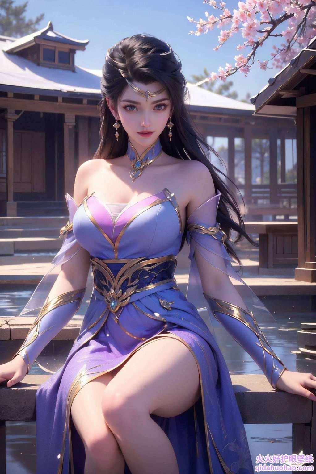 楚灵玉啊美得让人心花怒放！她仙气逼人