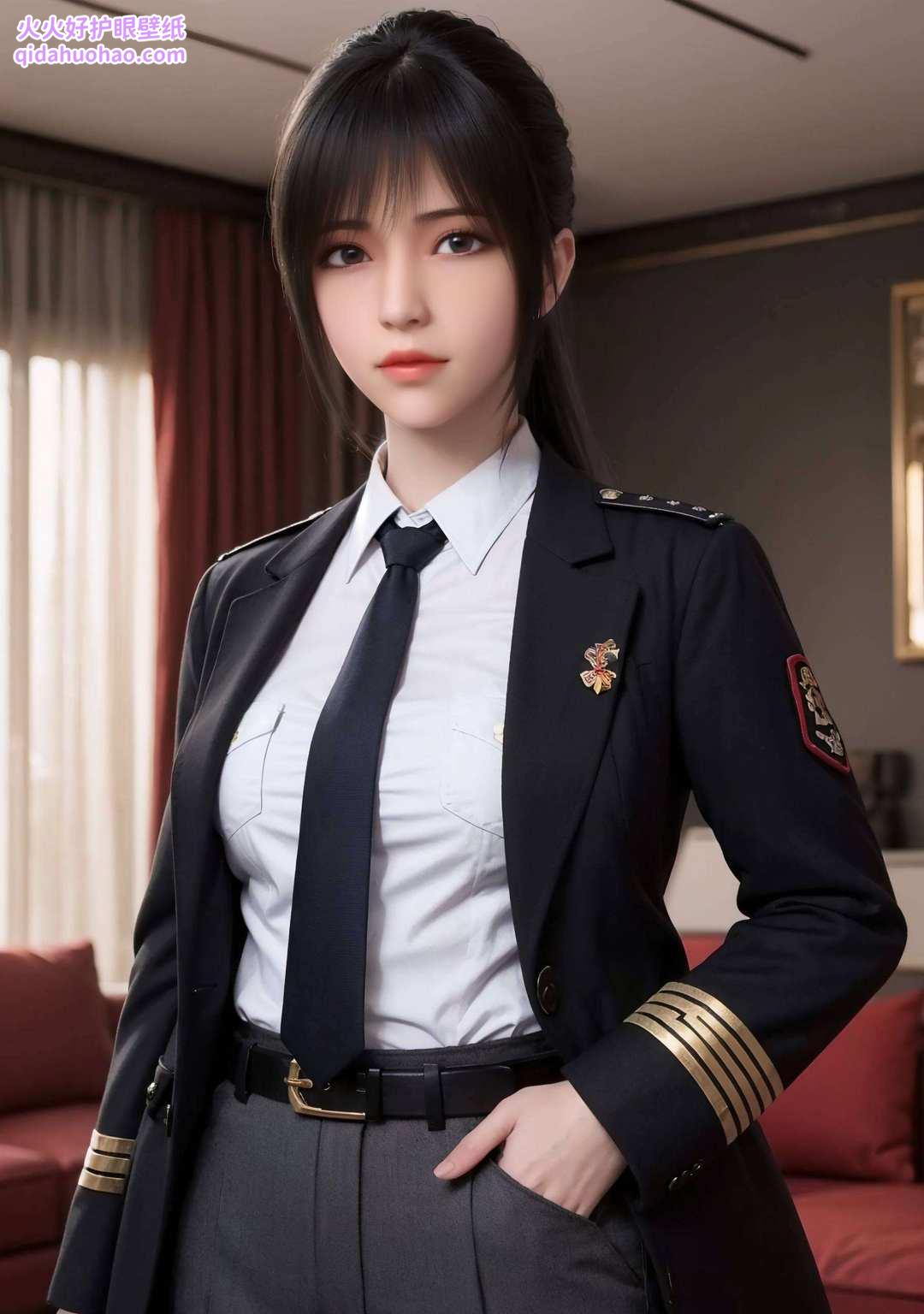 谁说半脸就不能风情万种？琪琳用她那半遮面的眼神告诉你：神秘各位极简主义者